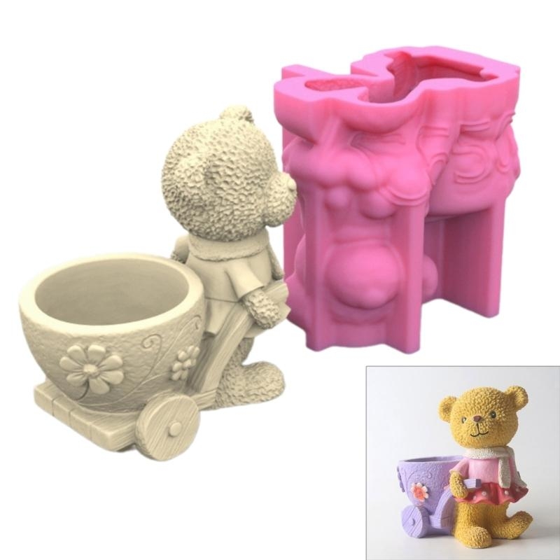Florist Supply Vases - 3D DIY Çiçek Saksıları Kalıp Silikon