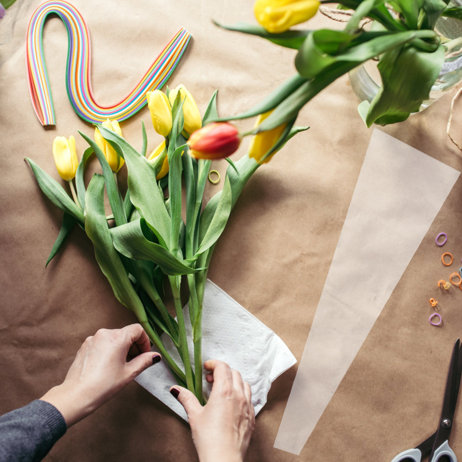 50 Adet Yırtılmaya Dayanıklı S - Florist Flower Supply incelemesi ve fiyatı