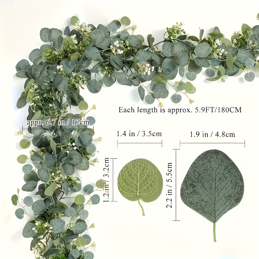 Yapay Okaliptüs Çelengi Sahte  - Eucalyptus Preserved incelemesi ve fiyatı