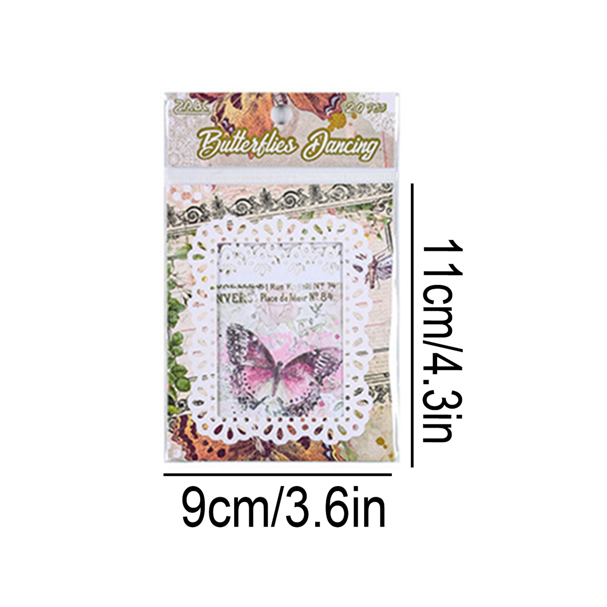 20 adet Yapışkansız, Vintage Ç - Supply Florist incelemesi ve fiyatı