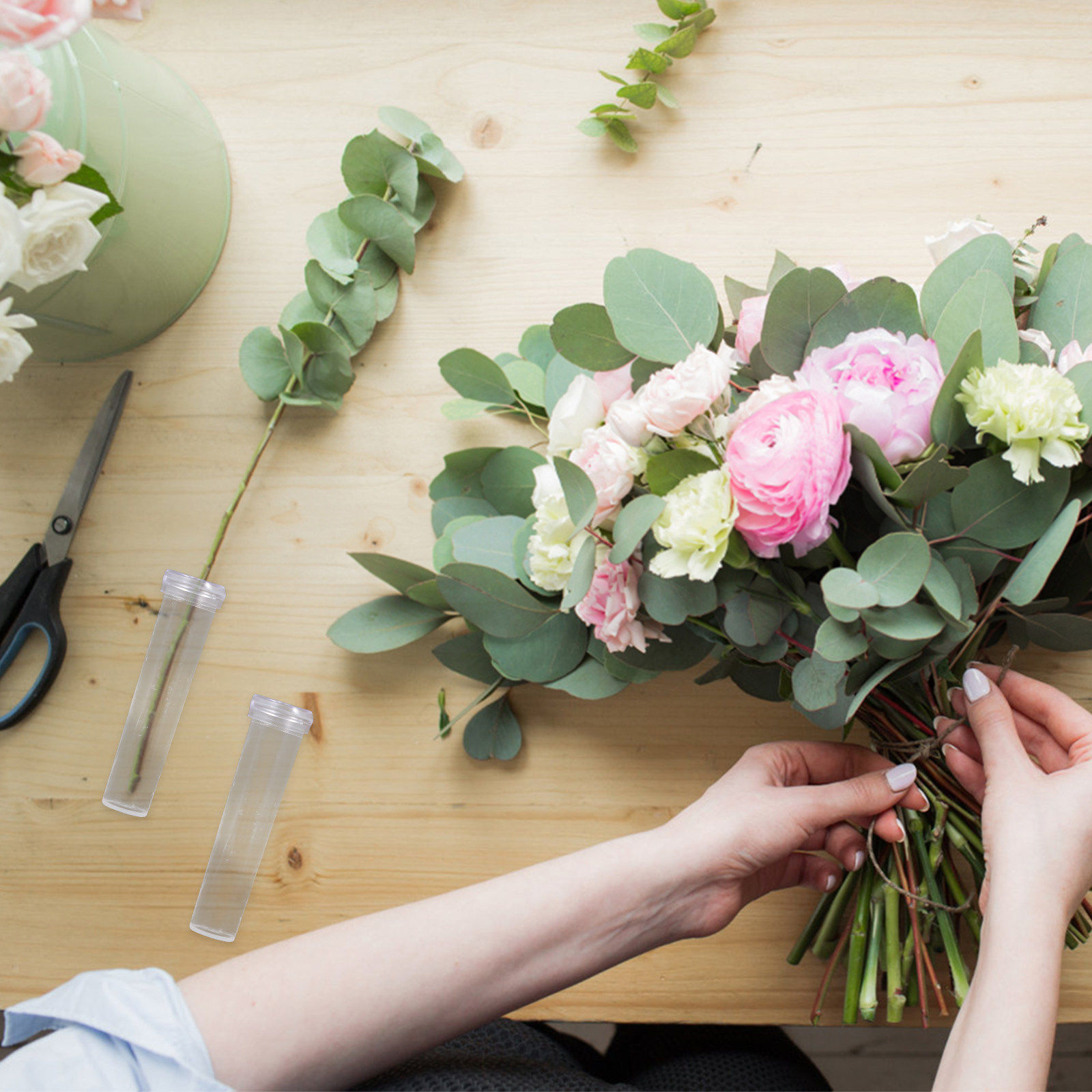 50 Adet Çiçek Suyu Tüpü, Çevre - Florist Flower Supply incelemesi ve fiyatı