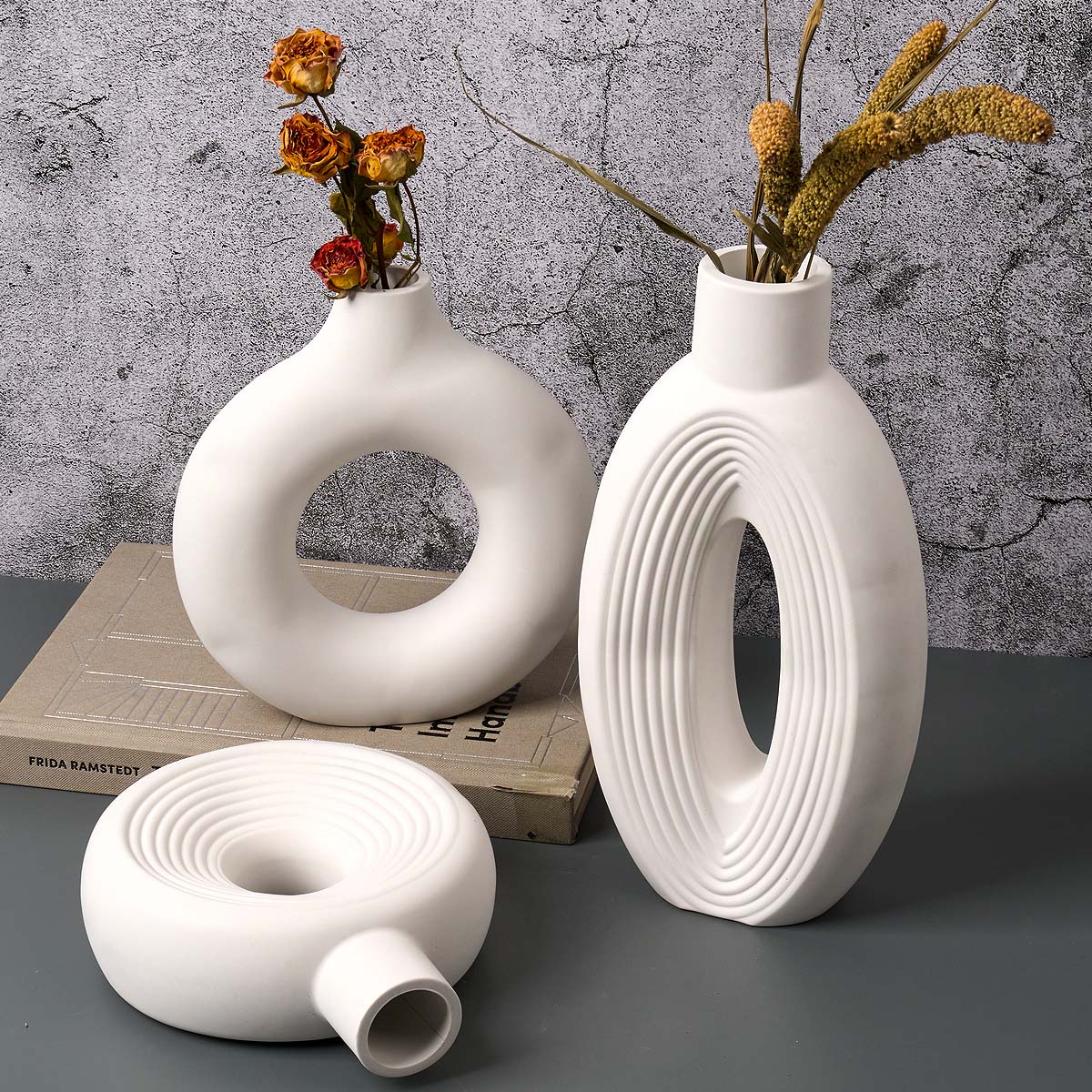 Iskandinav Şerit Vazo silikon  - Florist Supply Vases incelemesi ve fiyatı
